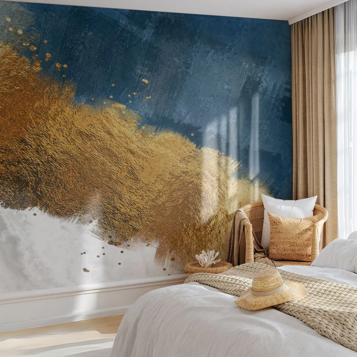 Tapet Premium Sand - Culorile verii - Art Deco, Bucată, Modern - 400x280 cm