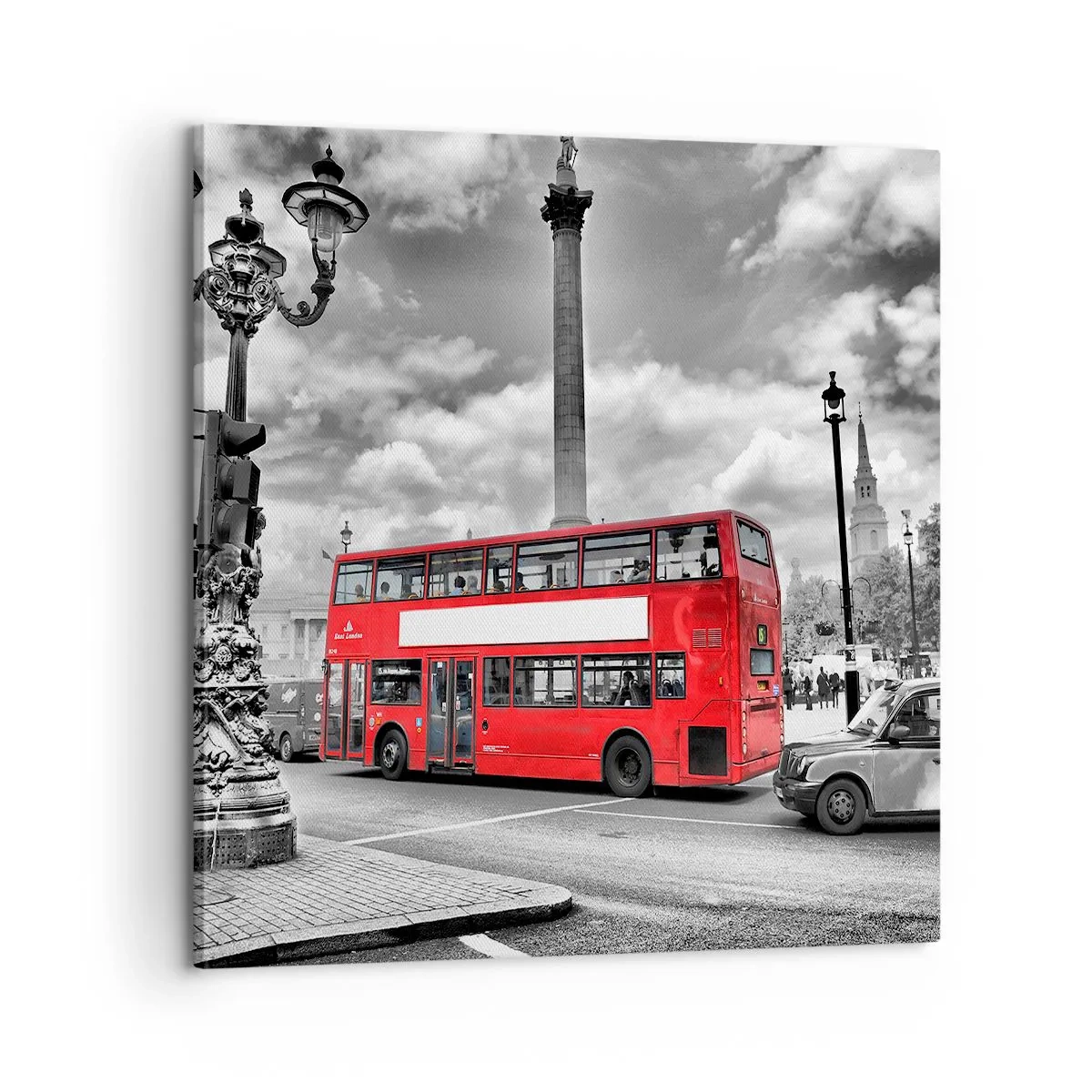 Tablou pe pânză - Adevărata forță vitală a orașului - 60x60 cm