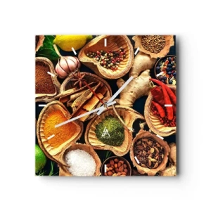 Ceas de perete - Ceas pe sticlă - Ia ce vrei - 30x30 cm