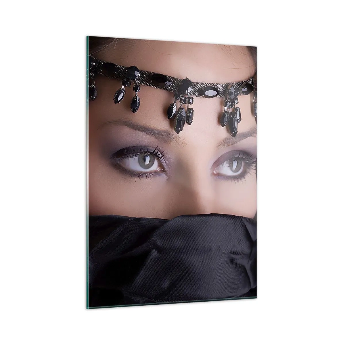 Tablou pe sticlă - Mister oriental ispititor - 50x70 cm