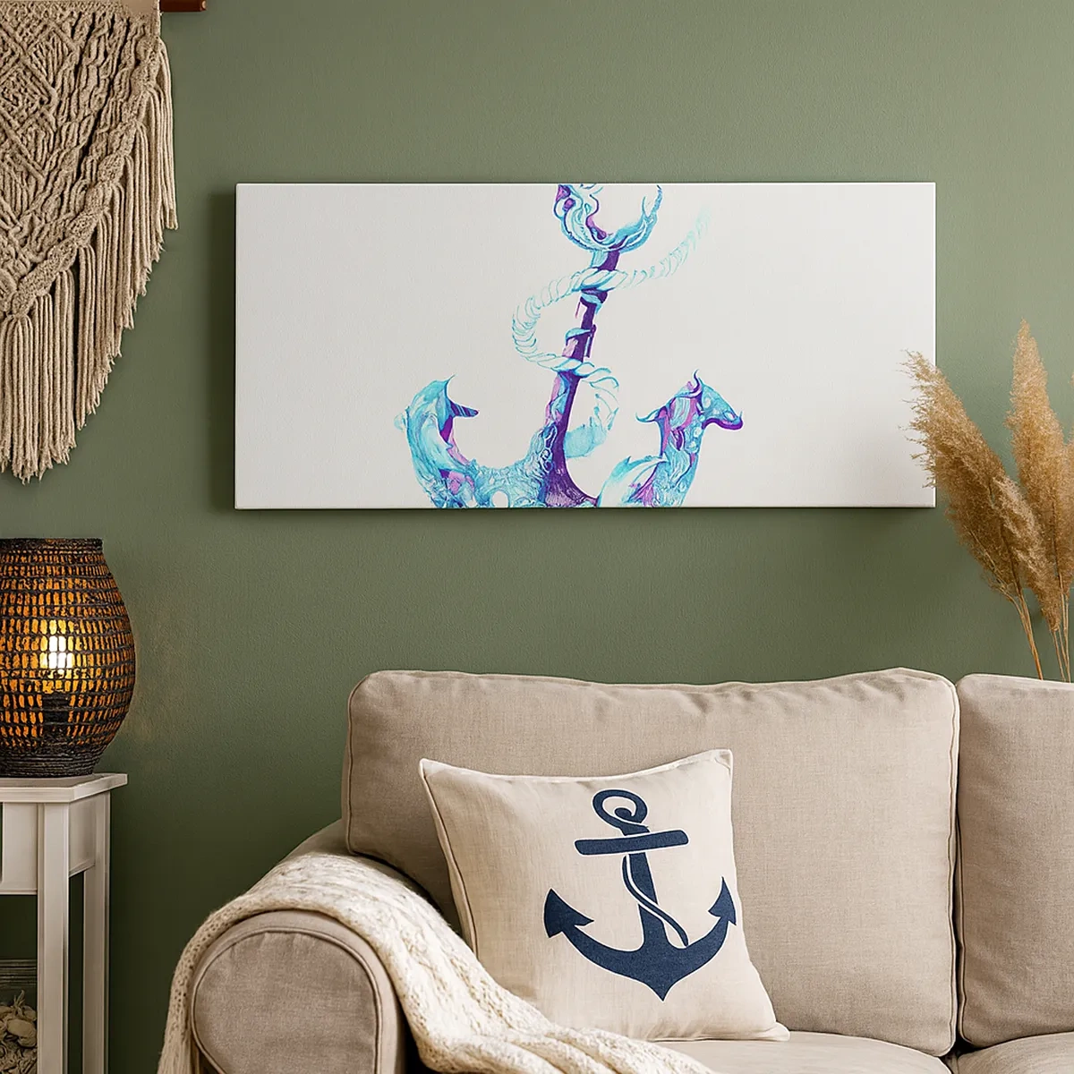 Tablou pe pânză - Confidenta secretelor mării - 30x30 cm