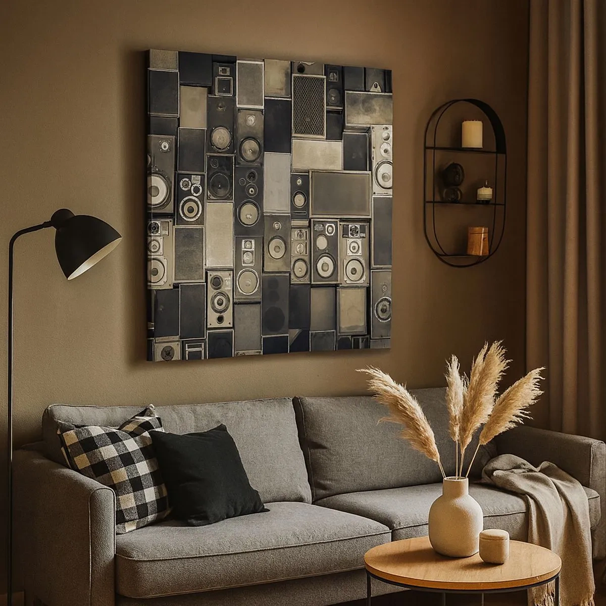 Tablou pe pânză - Și totul este în regulă - 30x30 cm