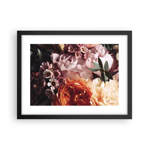 Poster în ramă neagră - Înghesuite în frumusețe - 40x30 cm