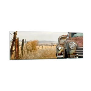 Tablou pe sticlă - O odihnă binemeritată - 90x30 cm