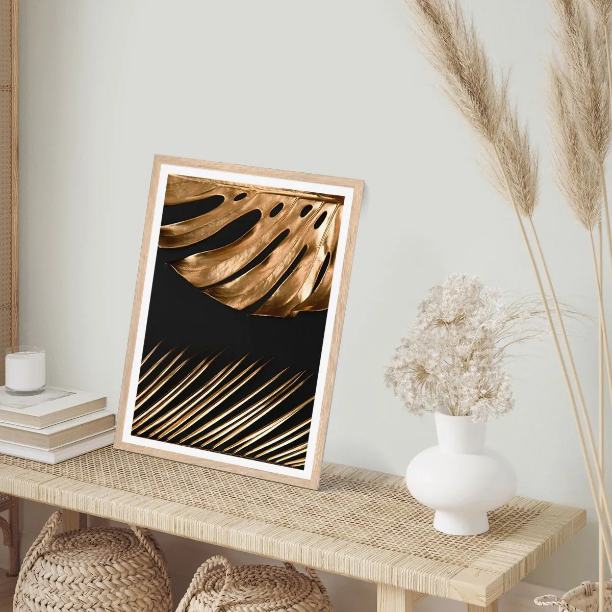 Poster în ramă de stejar deschis - Diferite și la fel de scumpe - 70x100 cm