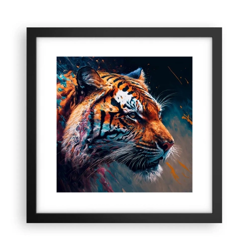 Poster în ramă neagră - Frumusețe sălbatică - 30x30 cm