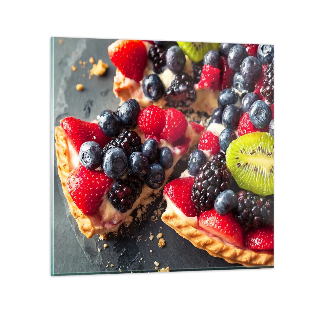 Tablou pe sticlă - Dolce vita! - 40x40 cm