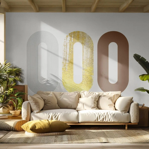 Tapet Autoadeziv Deluxe Sticker - Ooo! - Abstracția, Bucată, Model modern - 250x175 cm