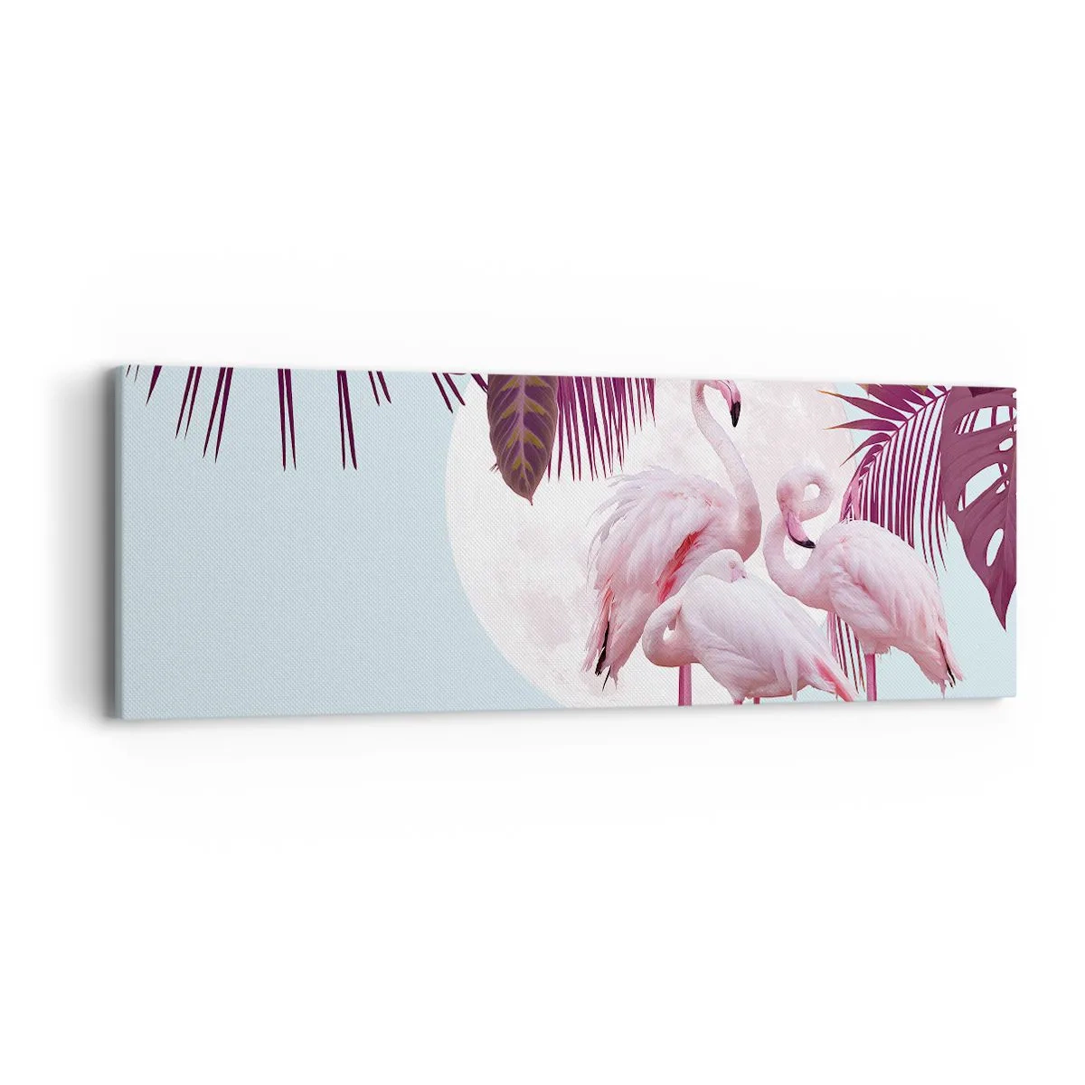 Tablou pe pânză - Harul a trei păsări - 90x30 cm