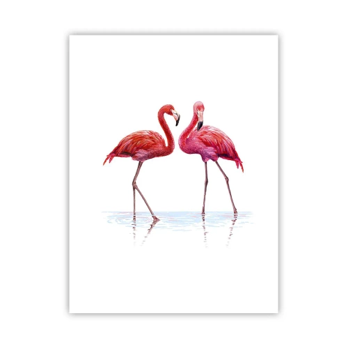 Poster - Pink randez-vous - 30x40 cm
