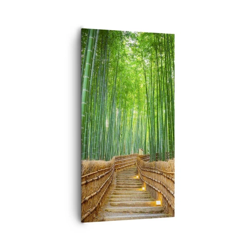 Tablou pe pânză - Esența naturii asiatice - 65x120 cm