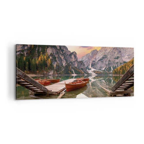 Tablou pe pânză - Promisiunea zilei - 100x40 cm