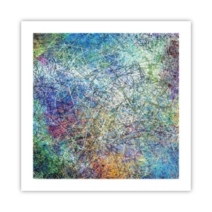 Poster - Nu este atât de simplu - 50x50 cm