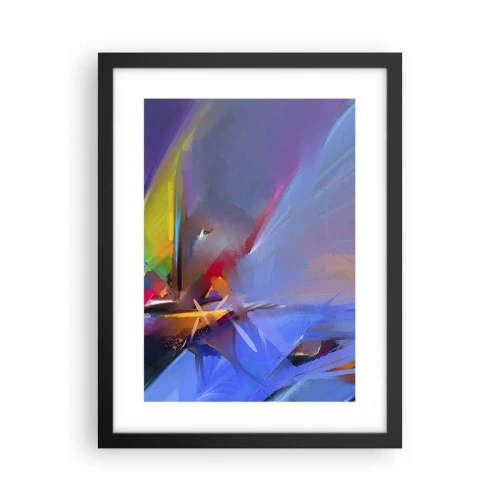 Poster în ramă neagră - Iute ca o pasăre - 30x40 cm
