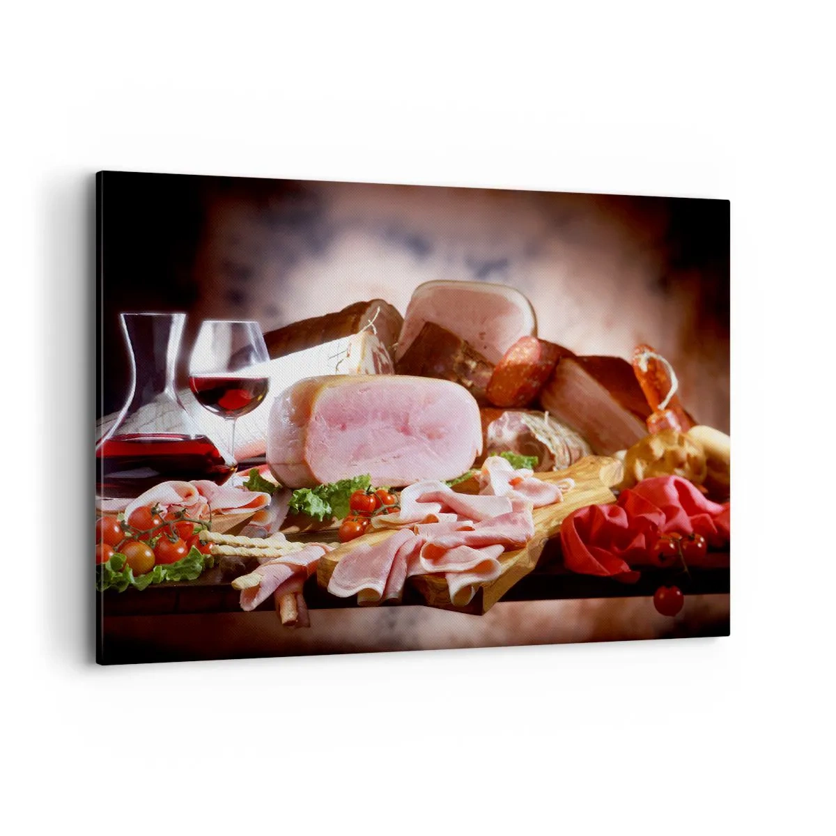 Tablou pe pânză - Un vis culinar cu o carafă - 100x70 cm