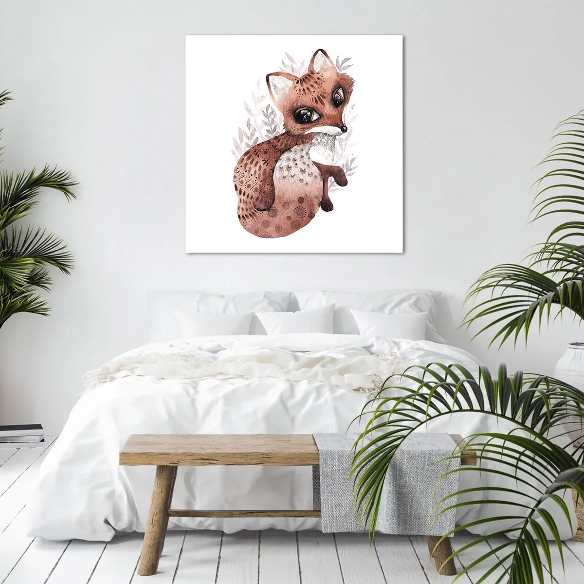 Tablou pe pânză - Doar iubire - 50x50 cm