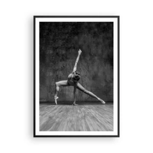 Poster în ramă neagră - Idealul de echilibru - 70x100 cm