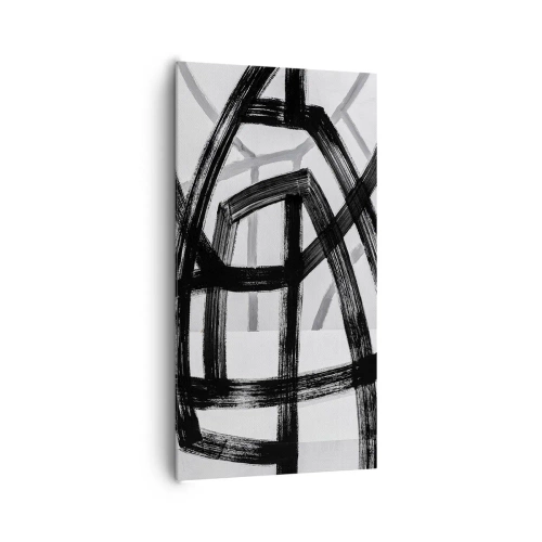 Tablou pe pânză - Construind adâncimea - 65x120 cm