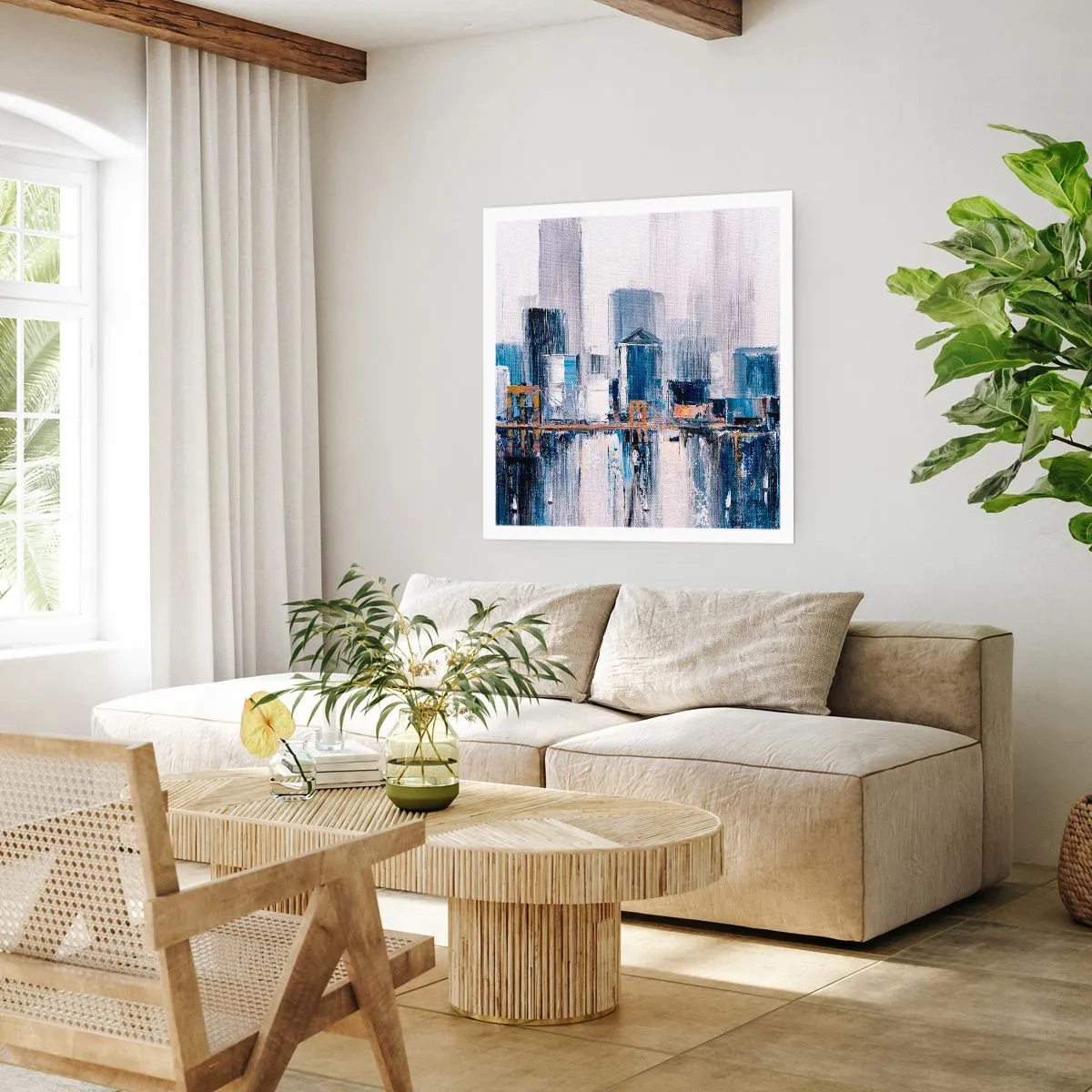 Poster - Impresie de New York - 50x50 cm