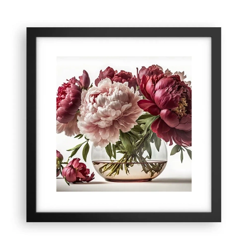 Poster în ramă neagră - În plină înflorire - 30x30 cm