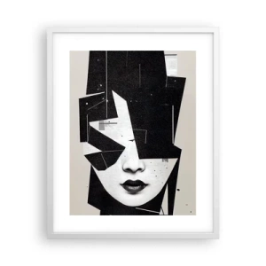 Poster în ramă albă - Adânc ascunse - 40x50 cm