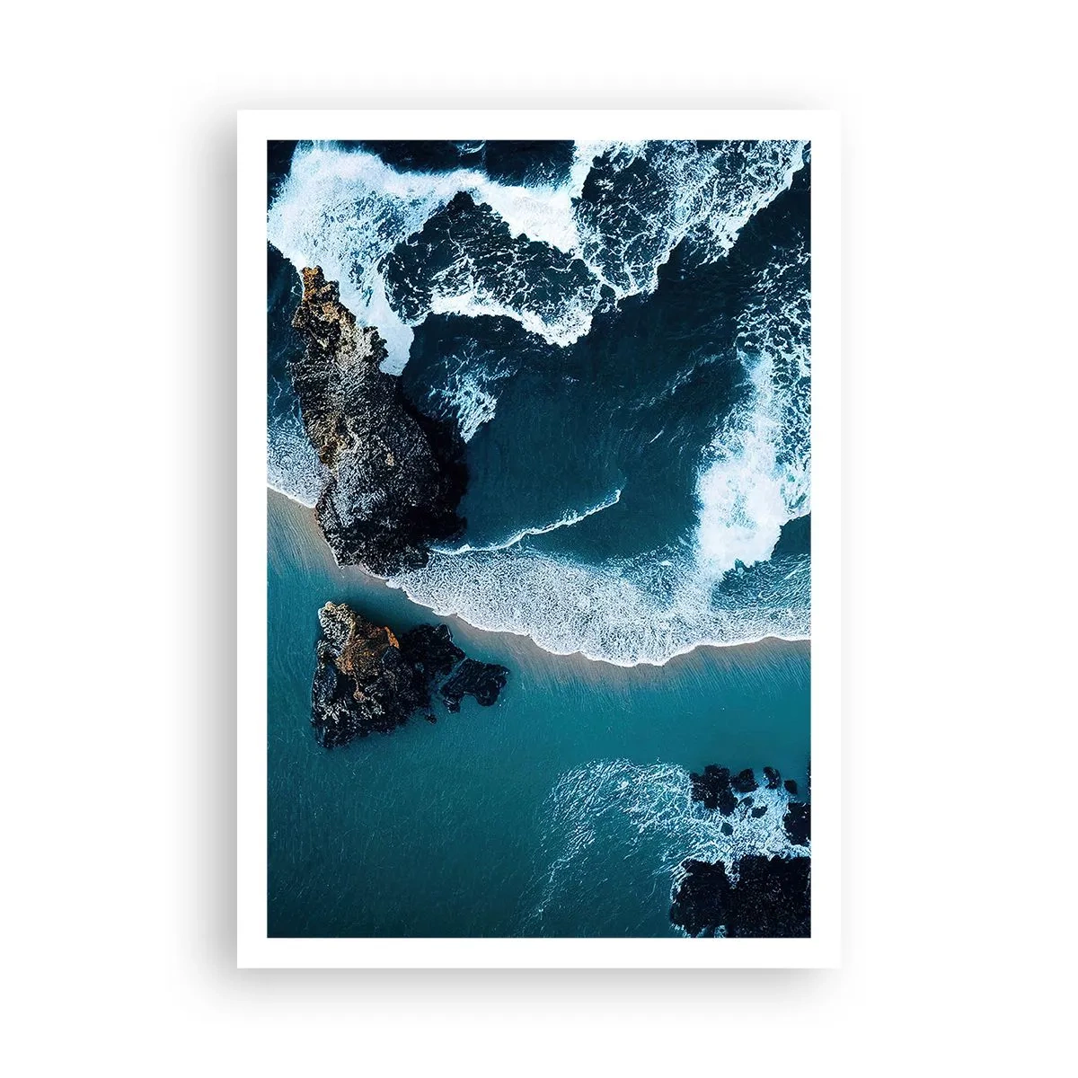 Poster - Înfășurate în valuri - 70x100 cm