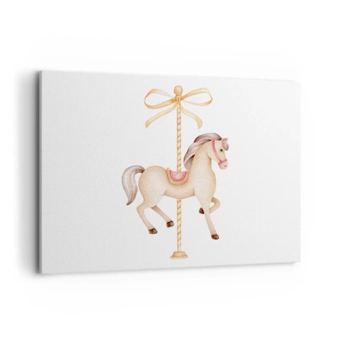 Tablou pe pânză - Într-un trap grațios - 100x70 cm