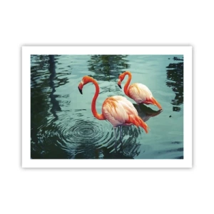 Poster - Suntem bune de revistele de modă - 70x50 cm