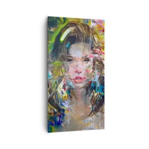 Tablou pe pânză - În spatele cortinei de aer - 55x100 cm