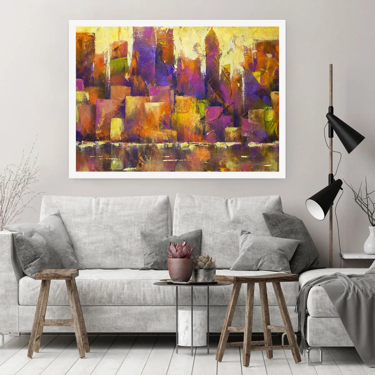 Poster - Compoziția metropolitană - 100x70 cm