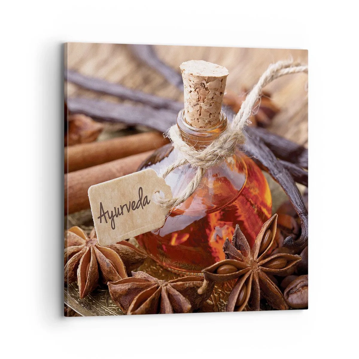 Tablou pe pânză - Unitatea trupului și a spiritului - 70x70 cm