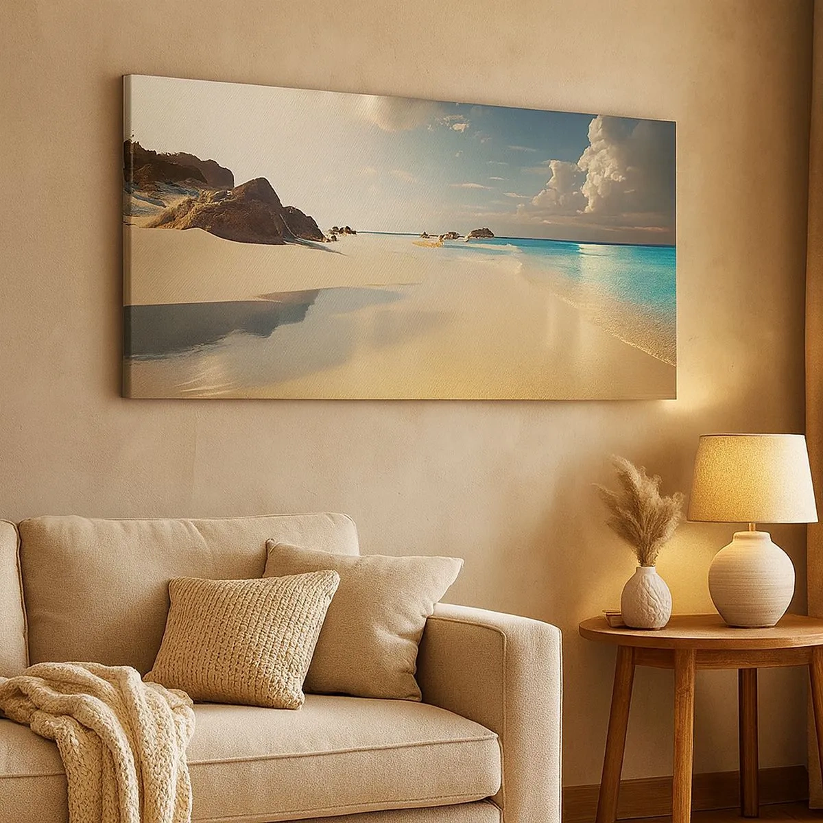 Tablou pe pânză - O zi de vis - 100x40 cm