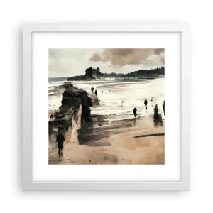 Poster în ramă albă - Reamintiți - 30x30 cm