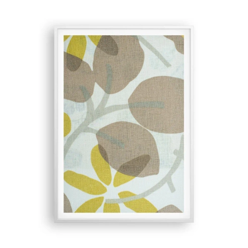 Poster în ramă albă - Compoziție în plin soare - 70x100 cm