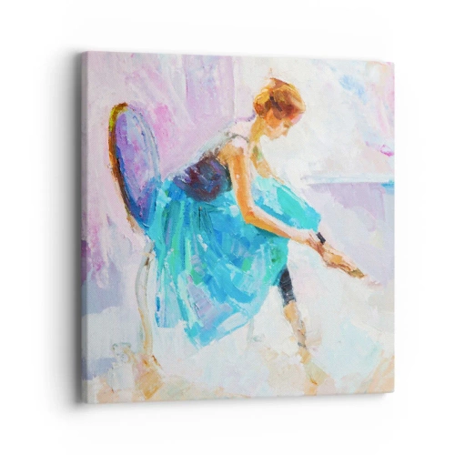 Tablou pe pânză - Grație inefabilă, farmec subtil - 40x40 cm
