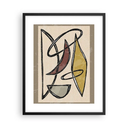 Poster în ramă neagră - Vertical și orizontal - 40x50 cm