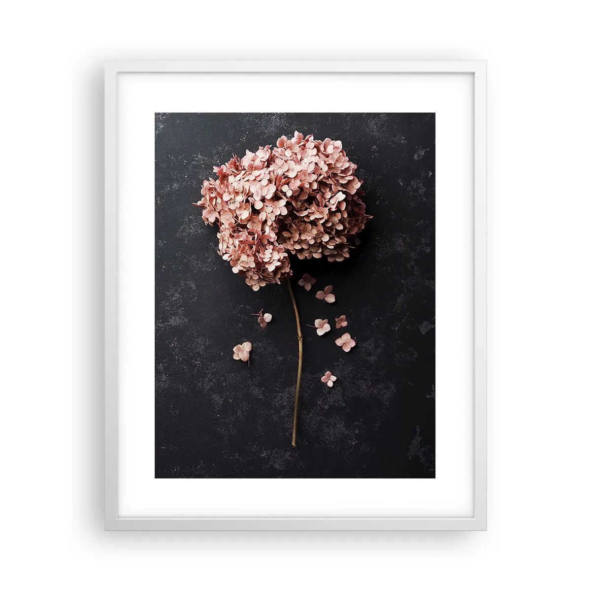 Poster în ramă albă - Un semn cu adevărat romantic - 40x50 cm