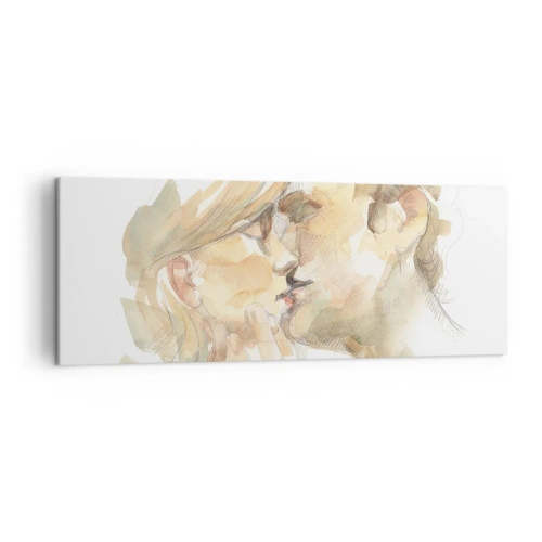 Tablou pe pânză - Jumătatea găsită? - 140x50 cm