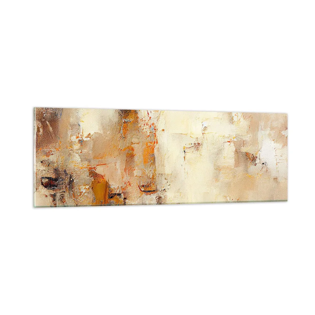 Tablou pe sticlă - Sufletul de chihlimbar - 90x30 cm