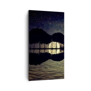 Tablou pe pânză - O noapte la capătul lumii - 45x80 cm