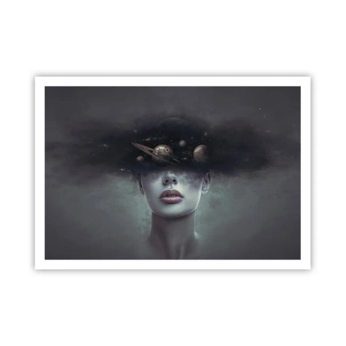 Poster - Și planetele o iau razna... - 100x70 cm