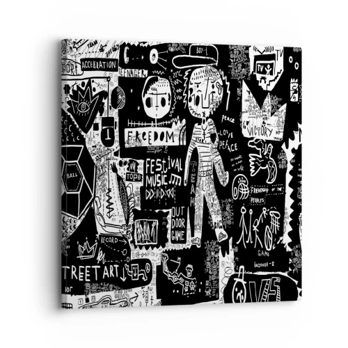 Tablou pe pânză - Tinerețea duhovnicească a legii și a bucuriei - 30x30 cm