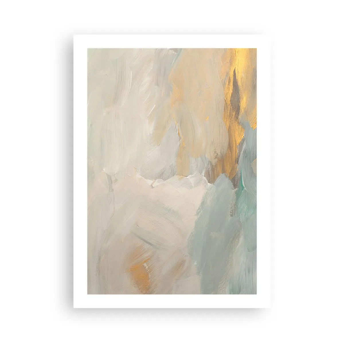 Poster - Abstracție - lumea blândeții - 50x70 cm