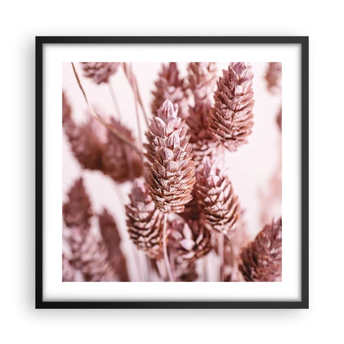 Poster în ramă neagră - Aparent discrete - 50x50 cm