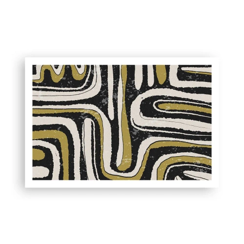 Poster - Compoziție: pasaje și alei - 91x61 cm