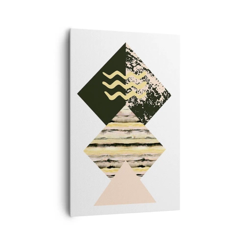 Tablou pe pânză - Aparent simplu - 80x120 cm