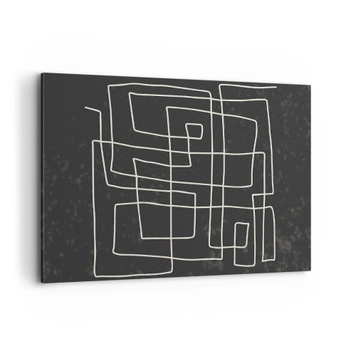 Tablou pe pânză - Nu atât de simplu - 100x70 cm