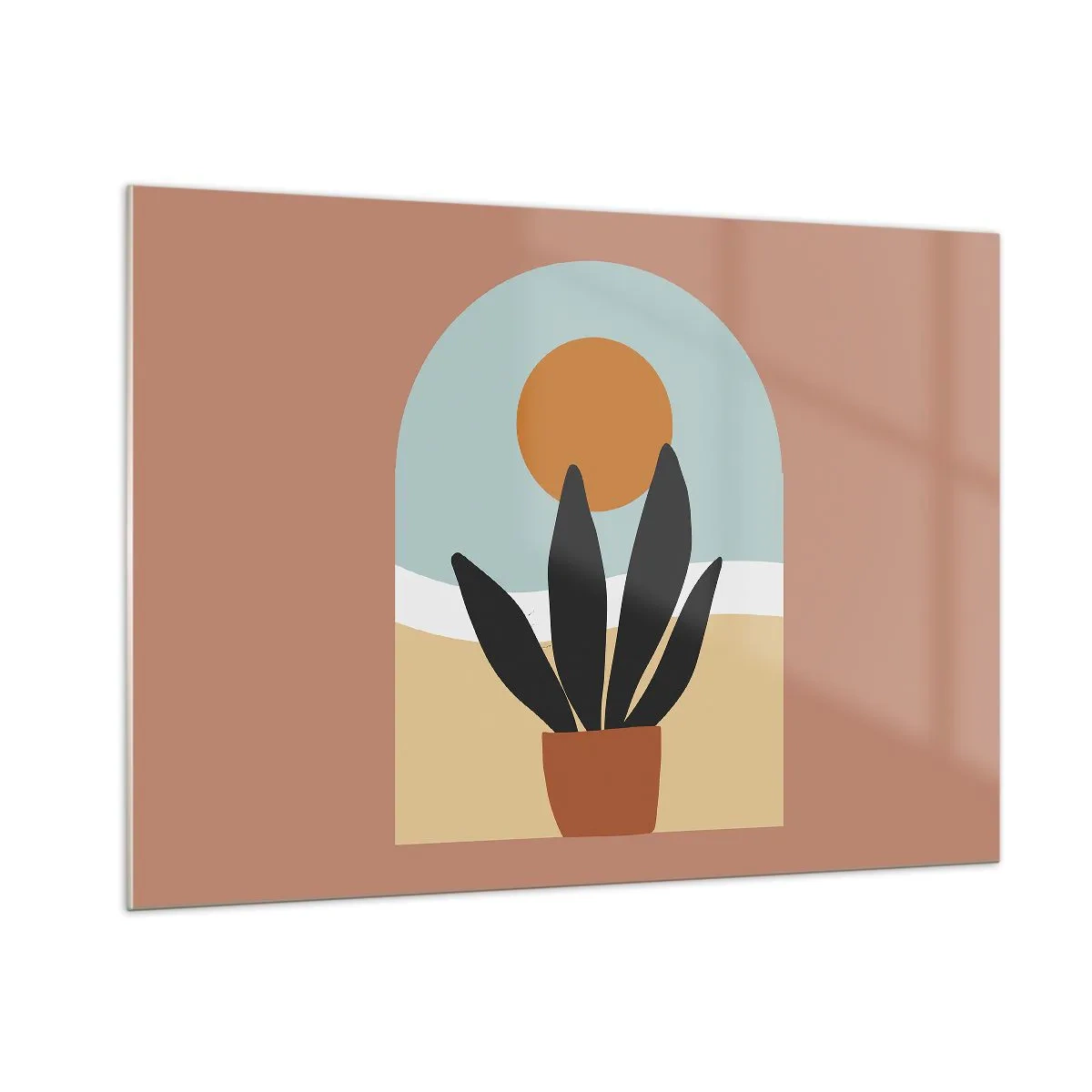 Tablou pe sticlă - Bucurii mici - 100x70 cm