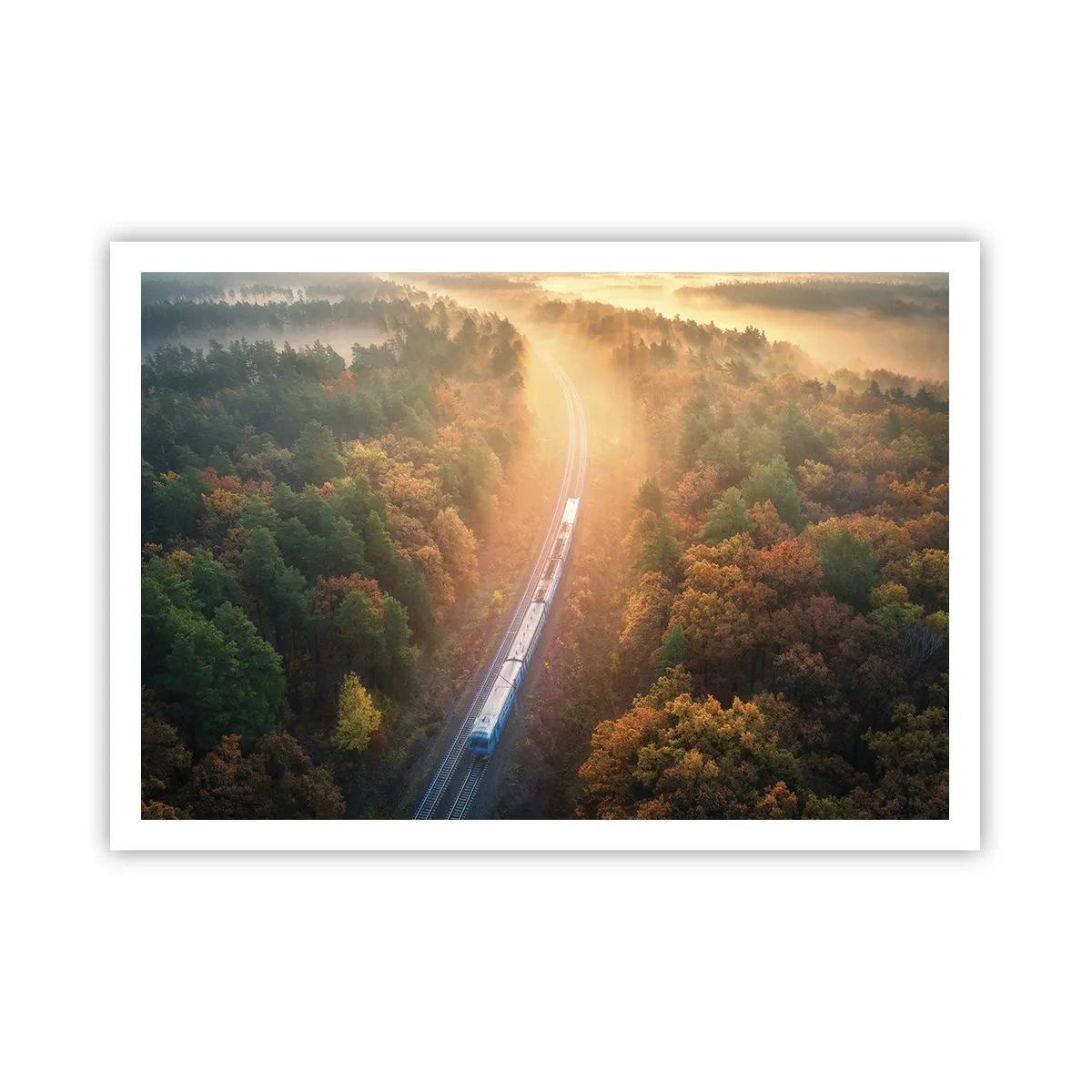Poster - Călătorie de toamnă - 100x70 cm