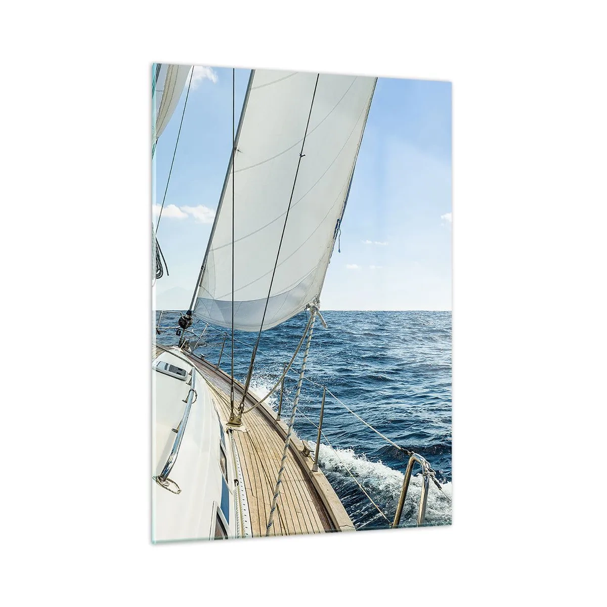 Tablou pe sticlă - Ahoy aventura - 50x70 cm